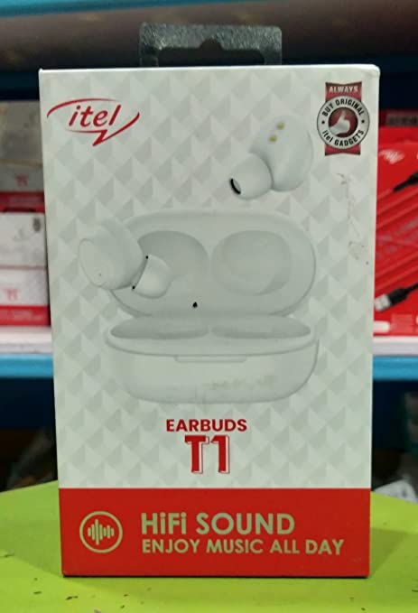 Itel T1 Neo KT1 Wireless Earphone - Built in Battery：350mAH,Talk time：3.5H,Music time：4H,Transmission distance：10M