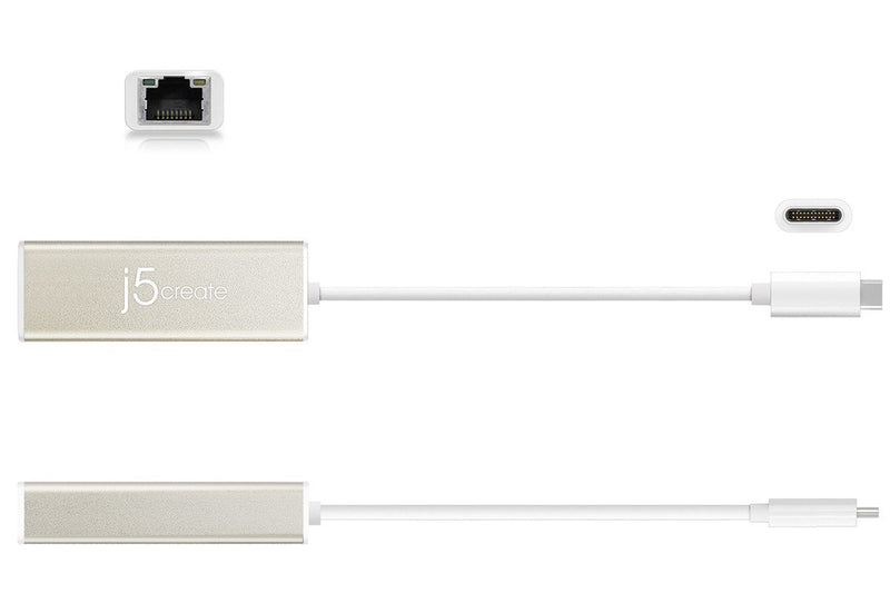 j5create USB Type-C Gigabit Ethernet Adapter (JCE131)