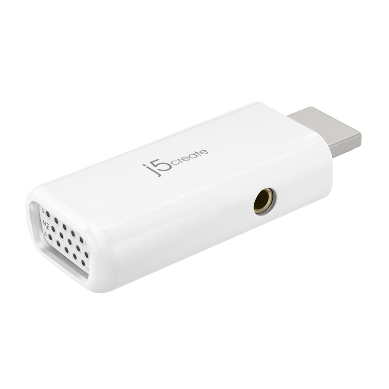 j5create VGA to HDMI Video Audio Adapter (JDA203)