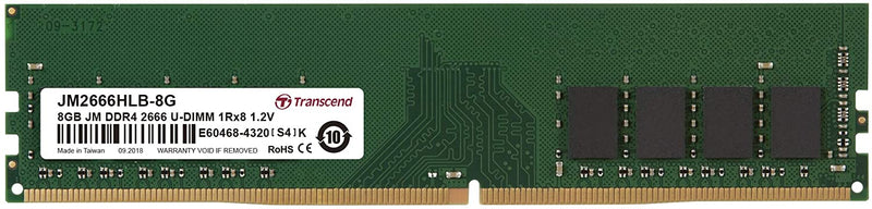 Transcend 8GB JetRam DDR4-2666 U-DIMM Desktop RAM (JM2666HLG-8G)