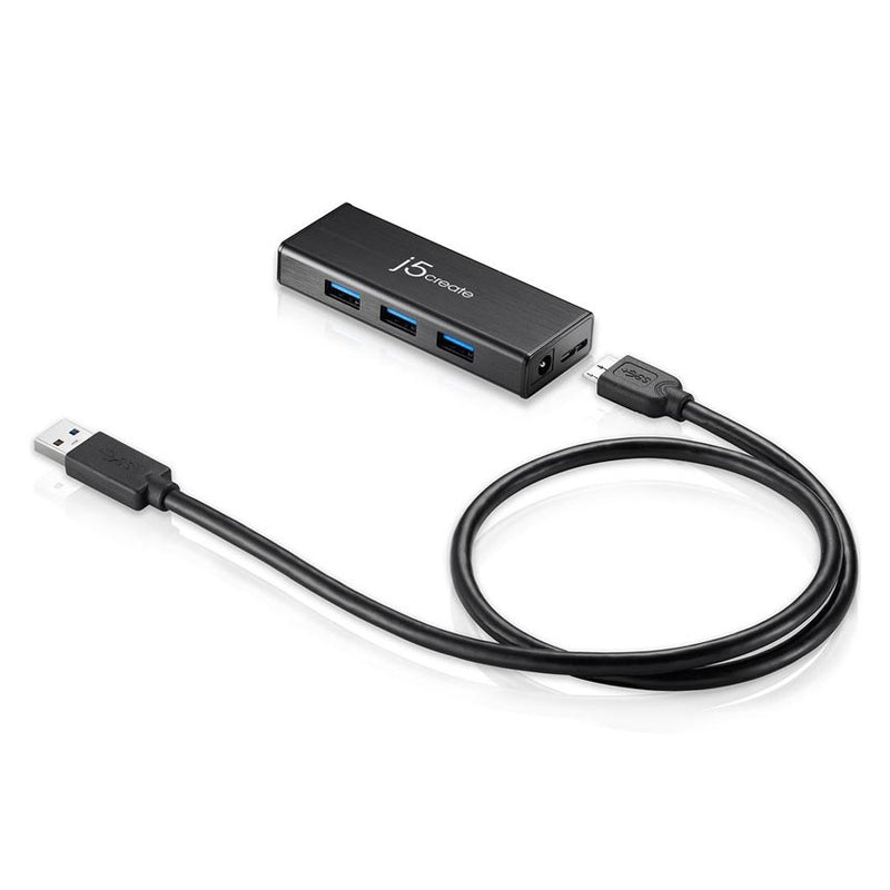 j5create USB 3.1 Gen 1 4-Port Mini Hub (JUH340)