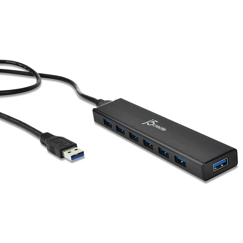 j5create 7-Port USB 3.1 Gen 1 Hub (JUH377)