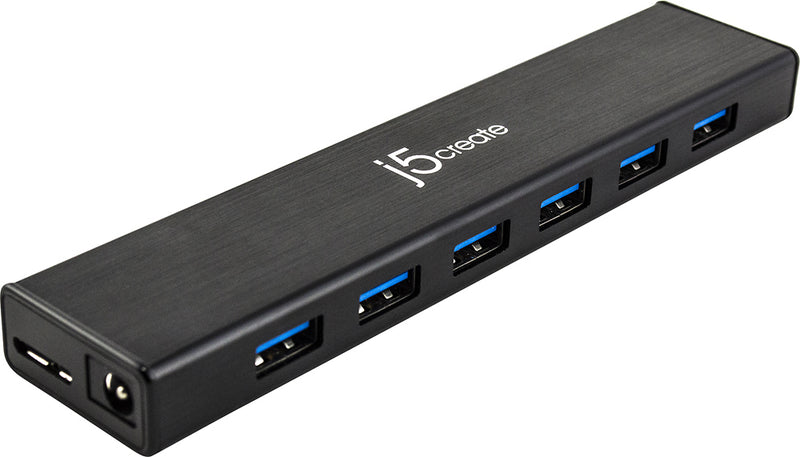 j5create 7-Port USB 3.1 Gen 1 Hub (JUH377)