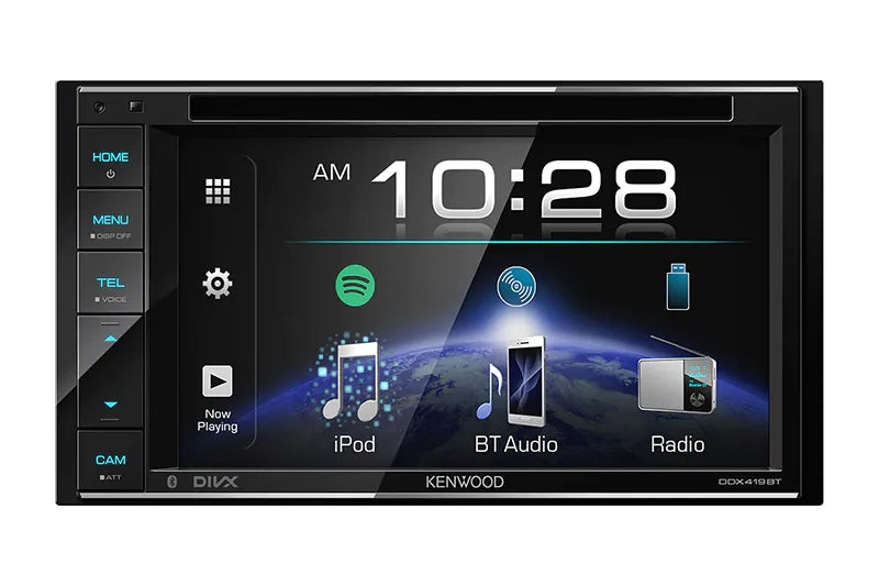 Kenwood DDX419BTM Bluetooth Multimedia Media Receiver