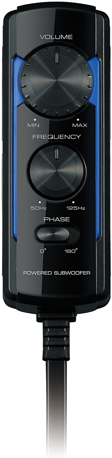 Kenwood KSC-PSW8 250W 8 Inch Compact Powered SubWoofer Speaker