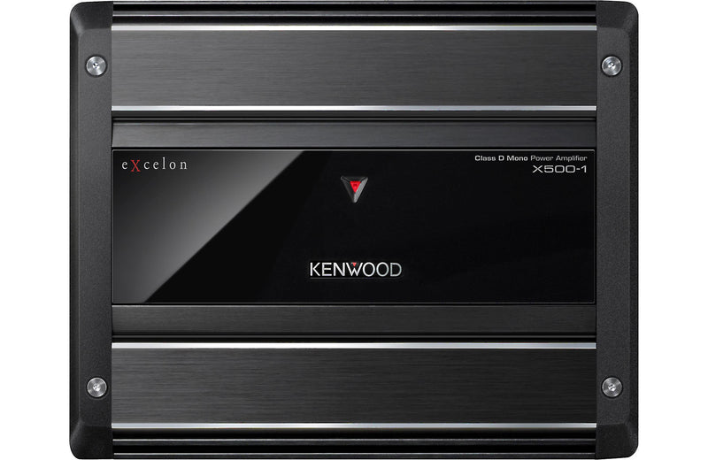 Kenwood eXcelon X500-1 1000W Mono SubWoofer Class D Amplifier