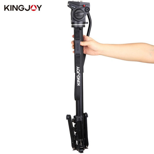 Kingjoy MP3008F-VT-3510 Aluminium Alloy Camera Tripod Folding Monopod Kit