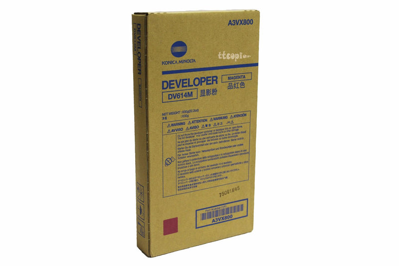 Konica Minolta developer cyan (A3VX900, DV614C) for C1060 C1070 C2060 C2070 C3070 C3080