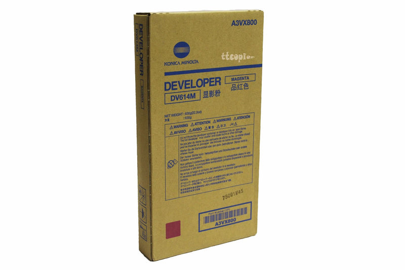 Konica Minolta developer cyan (A3VX900, DV614C) for C1060 C1070 C2060 C2070 C3070 C3080