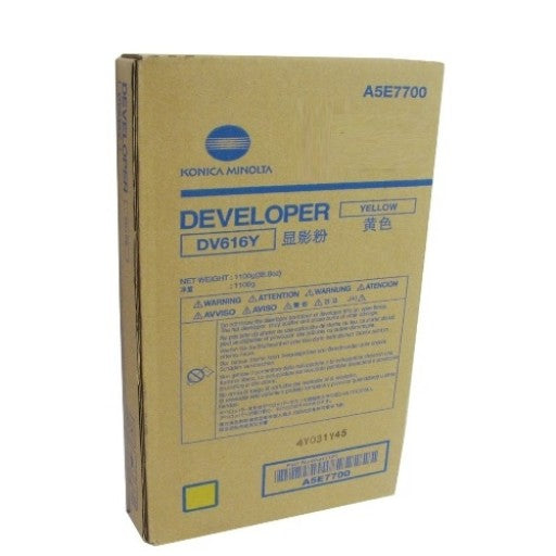 Konica Minolta DV616Y, Developer Yellow, Bizhub Press C1085, C1100