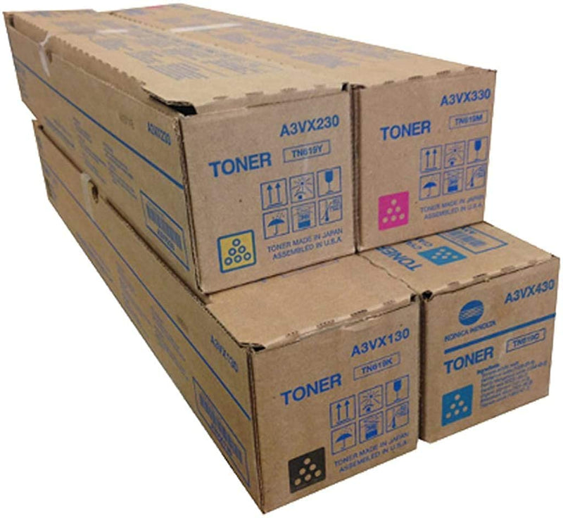 Konica Minolta Original TN-619 Magenta Toner Cartridge (A3VX355)