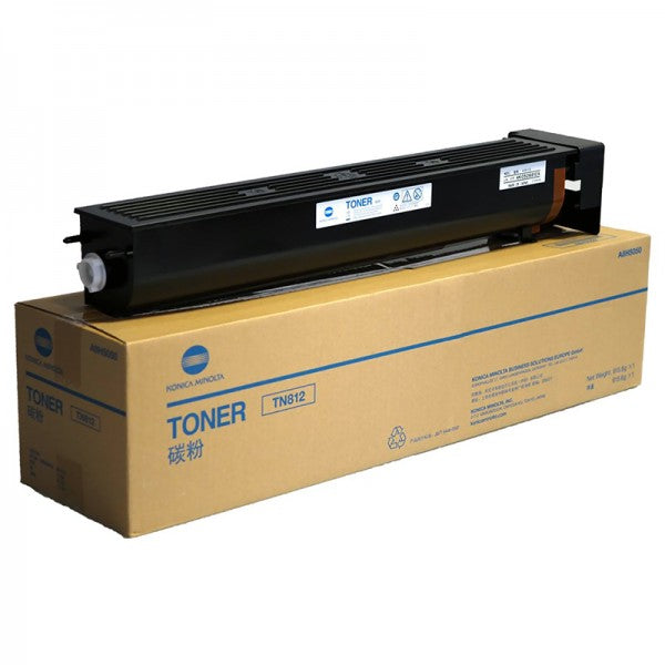 Konica Minolta Original TN-812 Black Toner Cartridge (A8H5050)