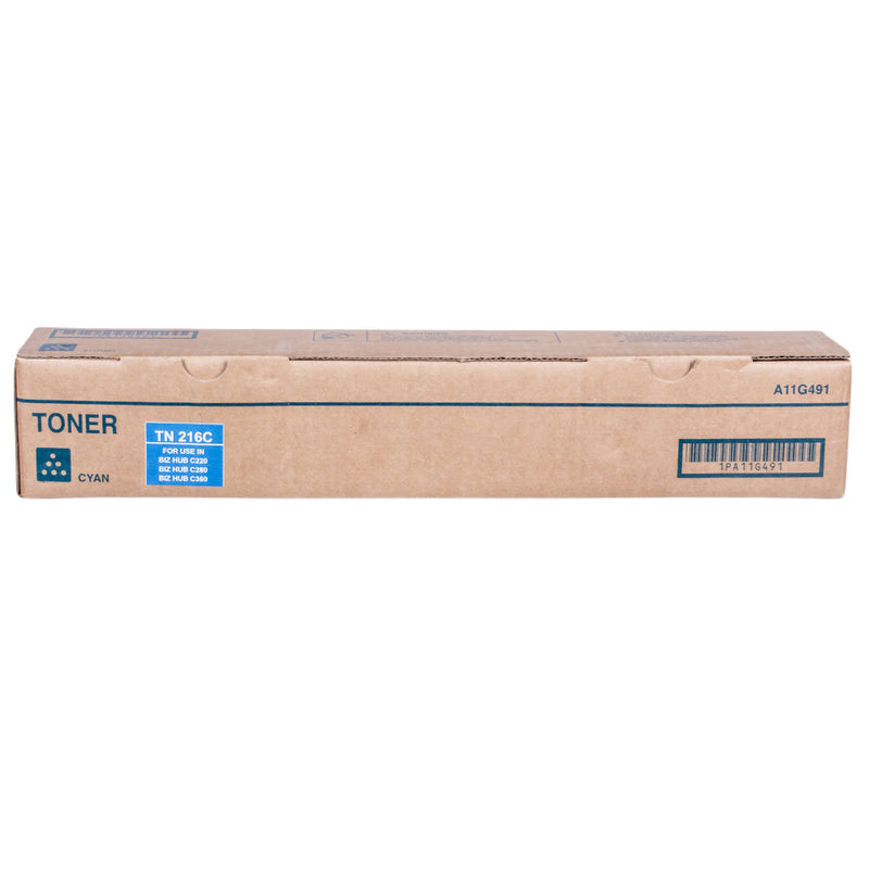 Konica Minolta Original TN216 Cyan Toner Cartridge