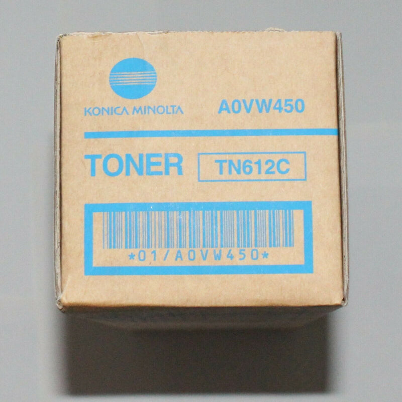 Konica Minolta TN612C Cyan Toner Cartridge (A0VW450)