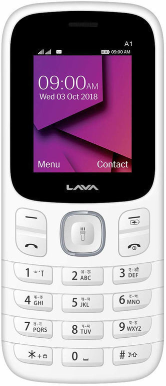 Lava A1 Mobile phone- Battery :800 mAh battery Connectivity: Dual SIM
