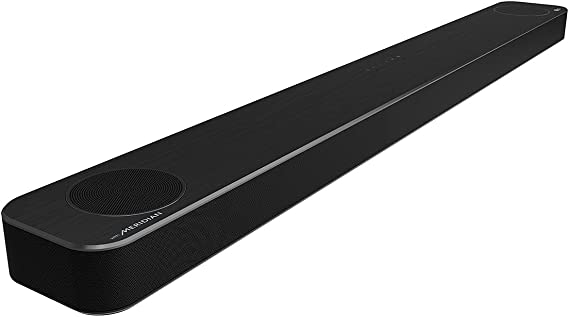 LG SP8YA 3.1.2 Channel Sound Bar - 440W Sound Output, Dolby Atmos, Cinematic Sound, High-Resolution Audio, Google Assistant and Alexa Compatible