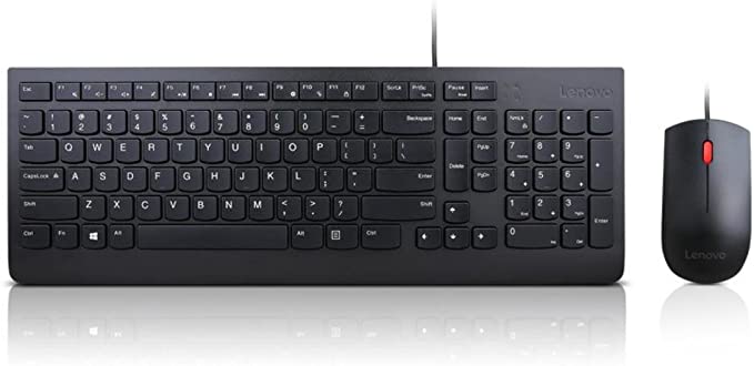 Lenovo Essential Wired Combo Keyboard & Mouse - 4X30L79883