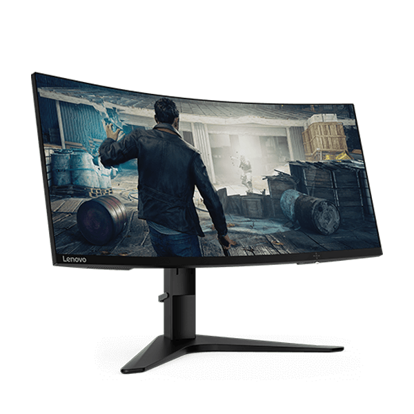 Lenovo G34w-10 Gaming Monitor (66A1GACBUK) - 34" Inch FHD Display, Curvature: 1500R