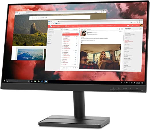 Lenovo L22i Monitor (66CAKAC1UK)- 21.5" Inch Display, IPS, VGA + HDMI Ports