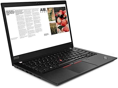 Lenovo ThinkPad T490 Laptop (20N20035UE)- 14" Inch Display, 11th Generation Intel Core i7, 8GB RAM/512GB Solid State Drive