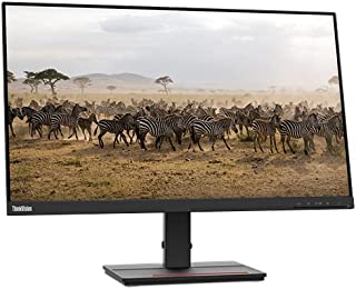 Lenovo ThinkVision S27e-20 Monitor (62AFKAT2UK)- 27.0″ Inch Display, IPS Panel, VGA + HDMI Ports