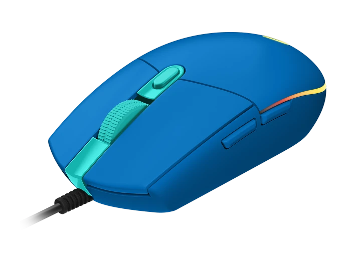 Logitech G203 LIGHTSYNC Blue Wired Gaming Mouse 