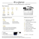 HP LaserJet Pro M426fdn All-in-One Laser Printer with Built-in Ethernet & Double-Sided Printing (F6W14A)