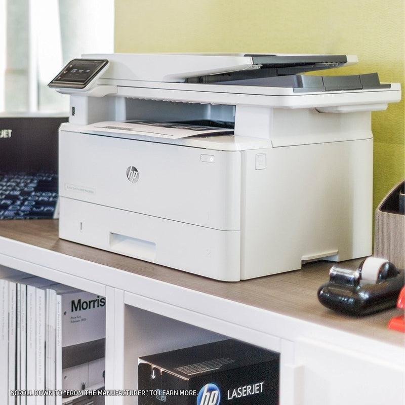 HP LaserJet Pro M426fdn All-in-One Laser Printer with Built-in Ethernet & Double-Sided Printing (F6W14A)