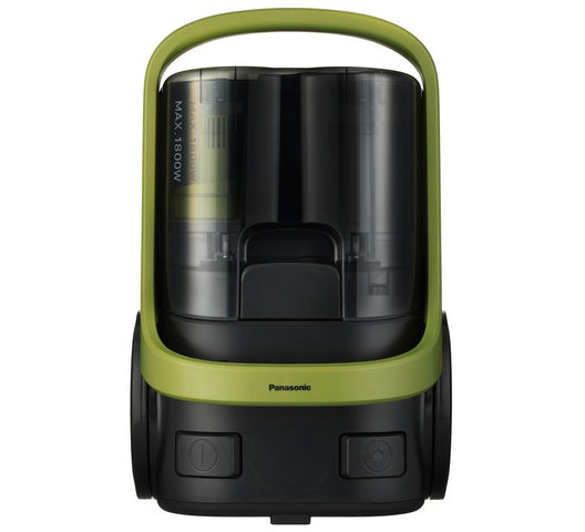 Earth Green 2-step Nozzle 2.2L Big Dust Capacity 1800W Powerful Input Power Attachments: Dusting Brush / Crevice Nozzle Clean Air Exhaust via 6-layer Filtration System with HEPA 1 Year Warranty