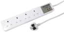 Voltsafe Multiguard MGX-4UB, Sollatek power strip with 4 UK sockets and 2 USB fast charging 2.1A