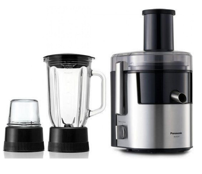 Panasonic MJ-DJ31STZ 3-in-1 Juicer -  Blender, Grinder, 800 W, 1.5 Liters Juice Jug Capacity