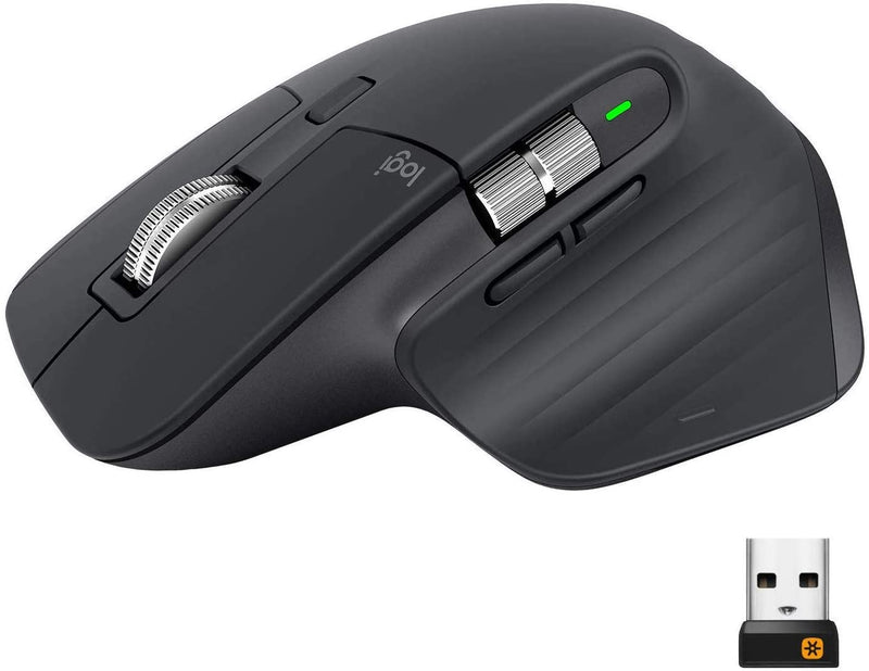 Logitech MX Master 3 Wireless Mouse with Hyper-fast Scroll - 910-005710