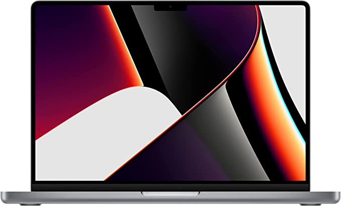Apple MacBook Pro (MKGQ3B) - 14.2" Inch Display, Apple M1 Chip Processor, 16GB RAM/1TB HDD Memory Laptop