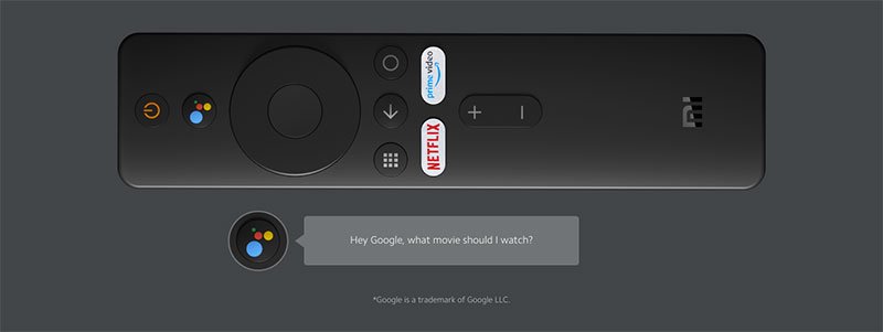 Xiaomi 4K TV Stick - 2GB RAM, 8GB ROM, 4K Resolution, Chromecast Built-In