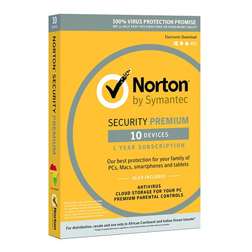 Norton Security Premium 10 Devices