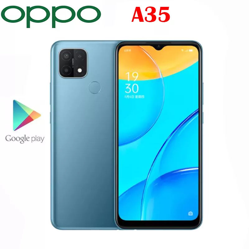 Oppo A35 Smartphone - 5G, 4GB RAM, 64GB ROM, 13MP Camera, 4230 mAh Battery, 6.52-inch Display