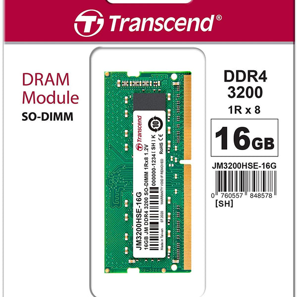 Adata Ddr4 3200 Mhz 8gb Ddr4 Ram Transcend 32GB SO-DIMM 3200MHz