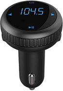 Porodo Wireless FM Transmitter Car Charger 2.1A with Car Locator (PD-BT 69-BK)