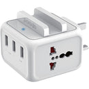 Porodo Power Cube Multi-Function Docking Station - White (PD-M8J311UK-WH)
