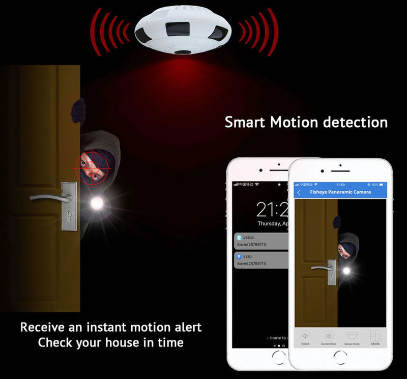 Panorama V380 Wifi IP Camera