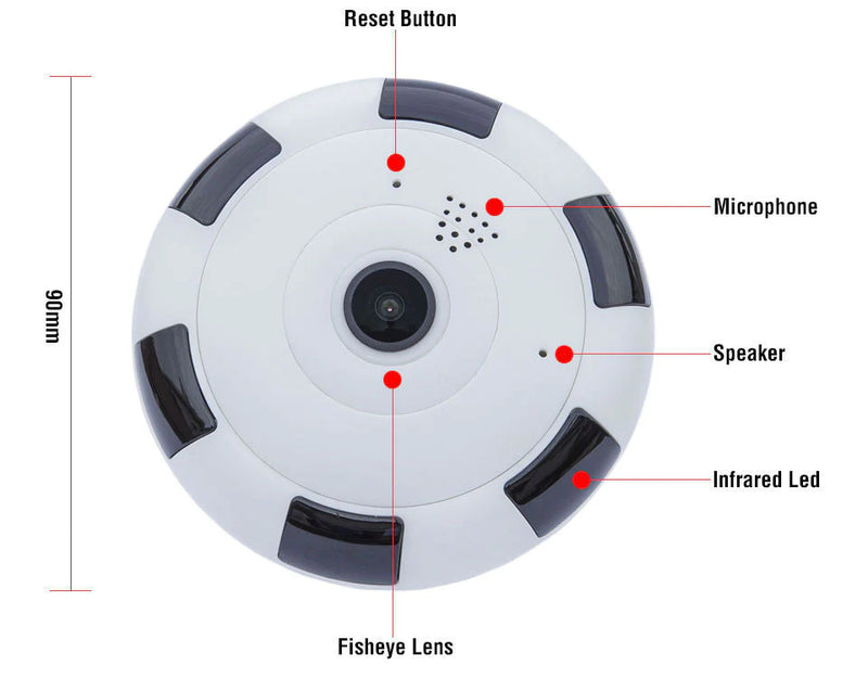Panoramic camera online v380 price
