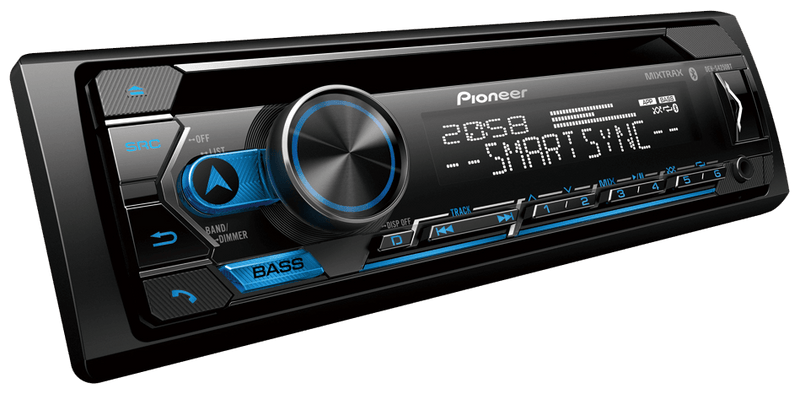 Pioneer DEH-S4250BT CD Player Media Receiver With Dual Bluetooth