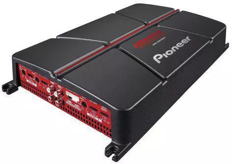 Pioneer GM-A6704 Bridgeable Car Amplifier - 4 Channels,1000W, Adjustable bass boost