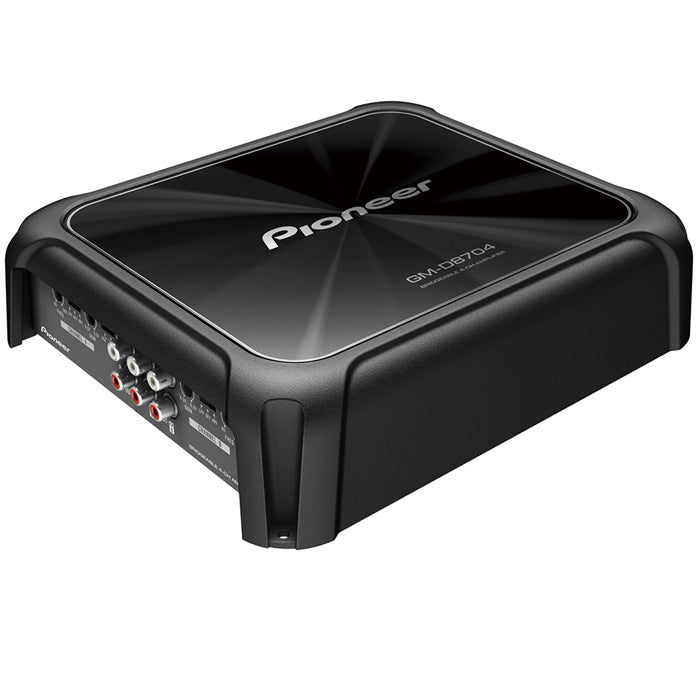 Pioneer GM D8704 Bridgeable Car Amplifier - 3-way, 4 Channel, Class FD, 1200W