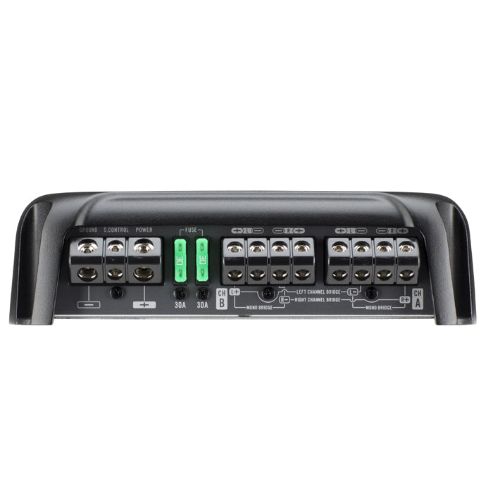 Pioneer GM D8704 Bridgeable Car Amplifier - 3-way, 4 Channel, Class FD, 1200W