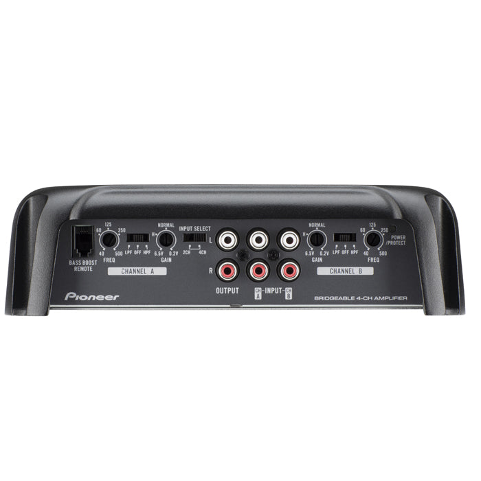 Pioneer GM D8704 Bridgeable Car Amplifier - 3-way, 4 Channel, Class FD, 1200W