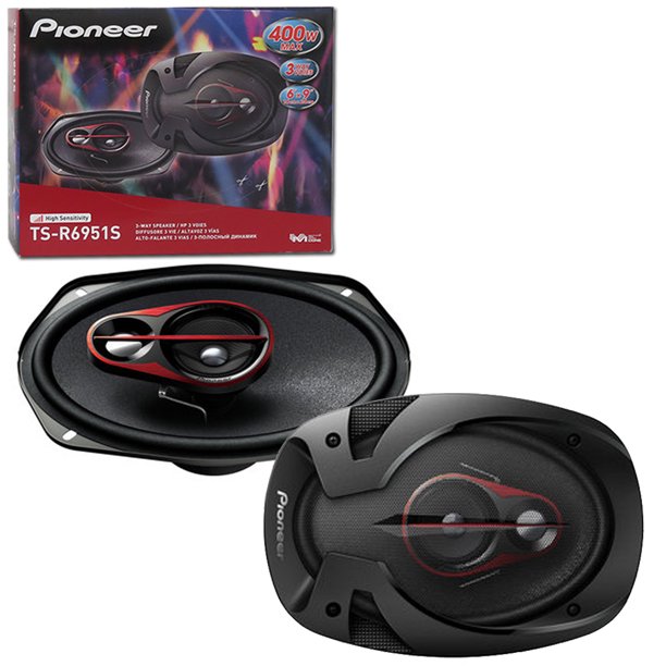 Pioneer TS-R6951S 6x9 Inch 3-Way Car Audio Speaker- Coaxial  Speaker