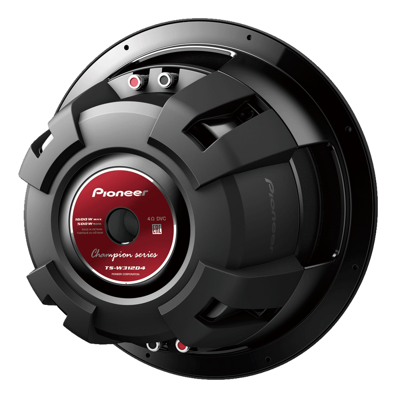 Pioneer TS W312D4 1600W 12 Inch Car Entertainment SubWoofer