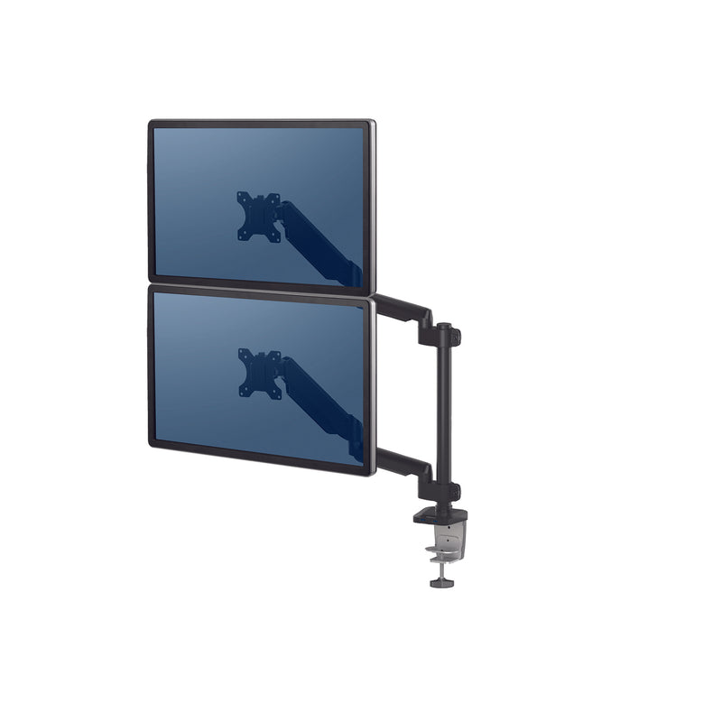 Fellowes Platinum Series Dual Stacking Adjustable Monitor Arm (8043401)