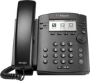 Polycom (VVX 301) Corded Business Media Phone System - 6 Line